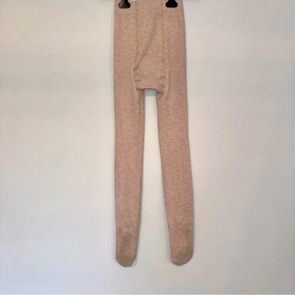 Romastory Women's light pink winter warm fleece lined tights leggings, Size S-M - Picture 4 of 12